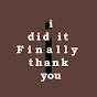 ididitfinallythankyou Avatar