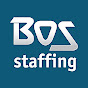 BOS Staffing - 40 Years of You're Hired! logo