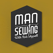 Man Sewing