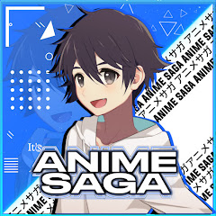 It's ANIME SAGA channel logo