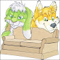 2FurriesOnACouch logo
