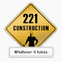 221 Construction logo