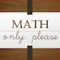 MATH only please logo