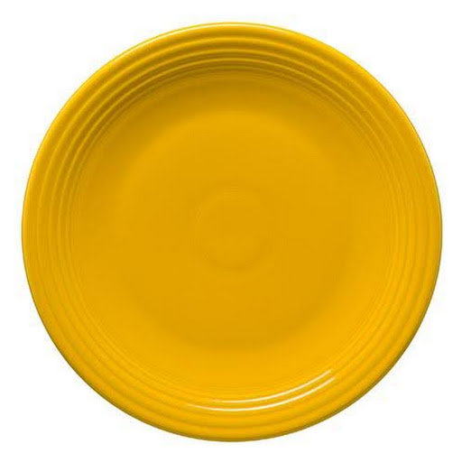 yellow plate