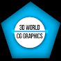 3D world | CG graphics logo