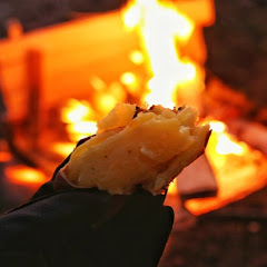 灼熱の石焼き芋