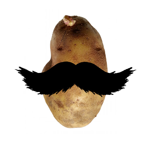 Potato with Moustache