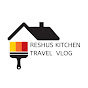 Reshus kitchen travel vlog logo