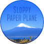 Sloppy paper plane logo