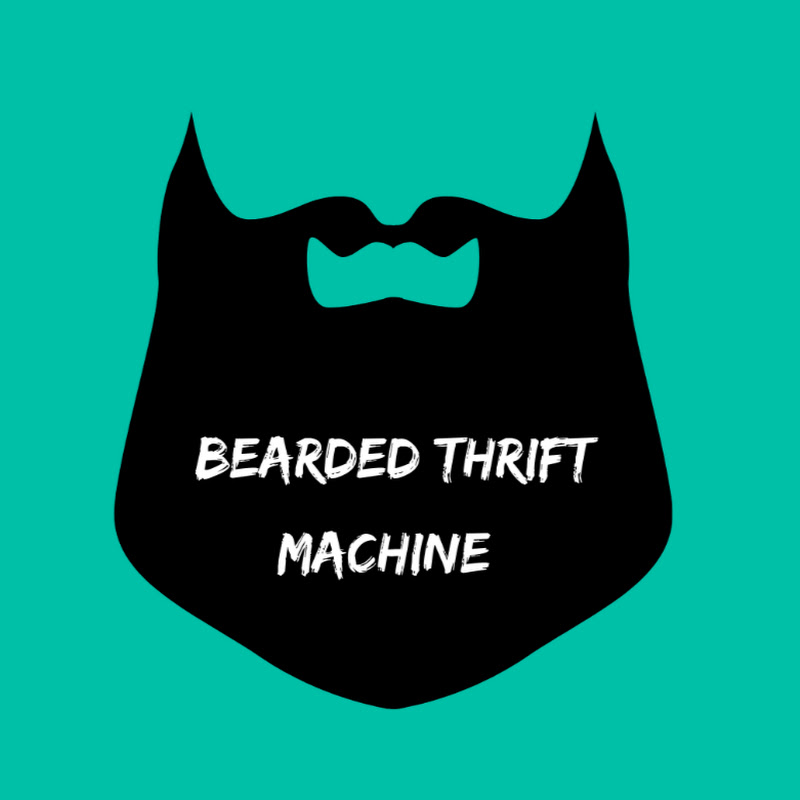Bearded Thrift Machine Logo