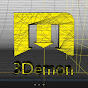 3Demon's 3D modeling logo