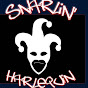 Snarlin' Harlequin logo