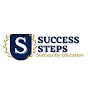 Success steps word logo