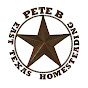 Pete B: East Texas Homesteading logo