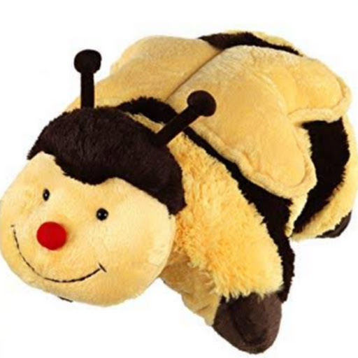 A Bumble Bee Pillow Pet