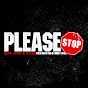 Please Stop Podcast logo