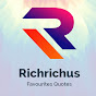 Richrichus Favourites Quotes 2 logo