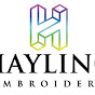 Hayling embroidery logo