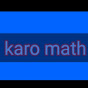 karo math