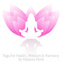 Yoga For Health, Wisdom & Harmony by Kalpana Karia logo