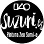 SUZURI Escuela de pintura japonesa zen, sumi-e