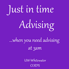 UWW- Just In Time Advising