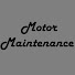 Motor Maintenance