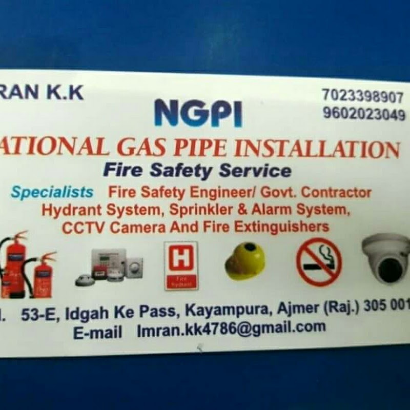 National Gas Pipe Installation Fire safety service