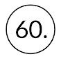 The Number 60 logo