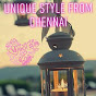 Unique style from Chennai logo