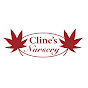 Cline's Nursery logo
