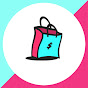 Shopping with logo