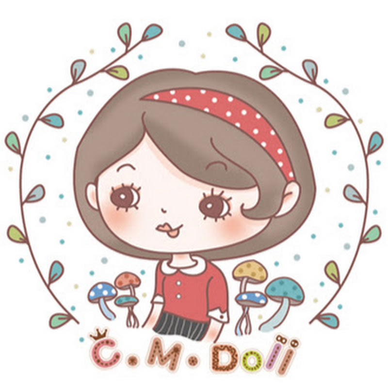 C. M. Doll蔓蒂朵兒 插畫 X 手作 YouTube 頻道頭像