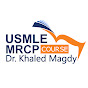 Dr. Khaled Magdy; USMLE & MRCP logo