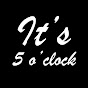It's 5 o'clock logo
