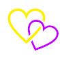 Yellow Purple logo