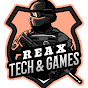 REAX TECH & GAMES logo