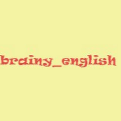 brainy_english channel logo
