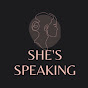 She's Speaking logo