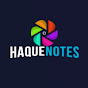 Haque Notes logo