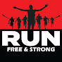 Run Free and Strong logo