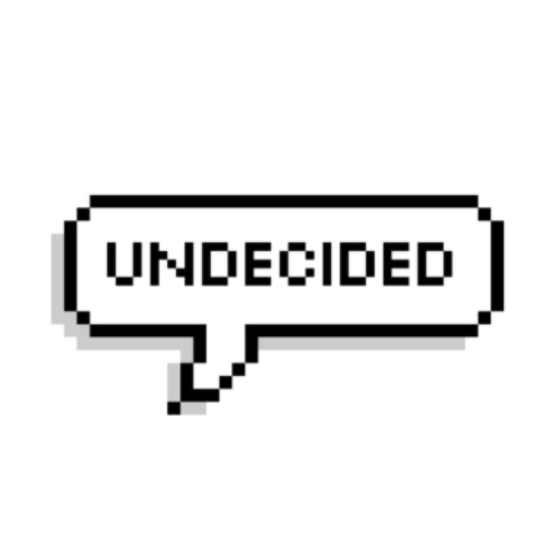undecided