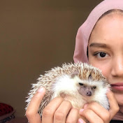 Mardhiah and her hedgehog