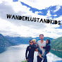Wanderlust and kids - A NOMAD FAMILY logo