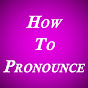 How To Pronounce logo