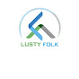 LUSTY FOLK logo
