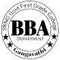 SKNG BBA DEPT logo