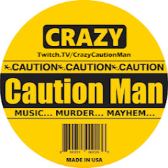 Crazy Caution Man channel logo