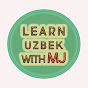 Learn Uzbek with MJ logo