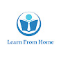 LEARN FROM HOME logo